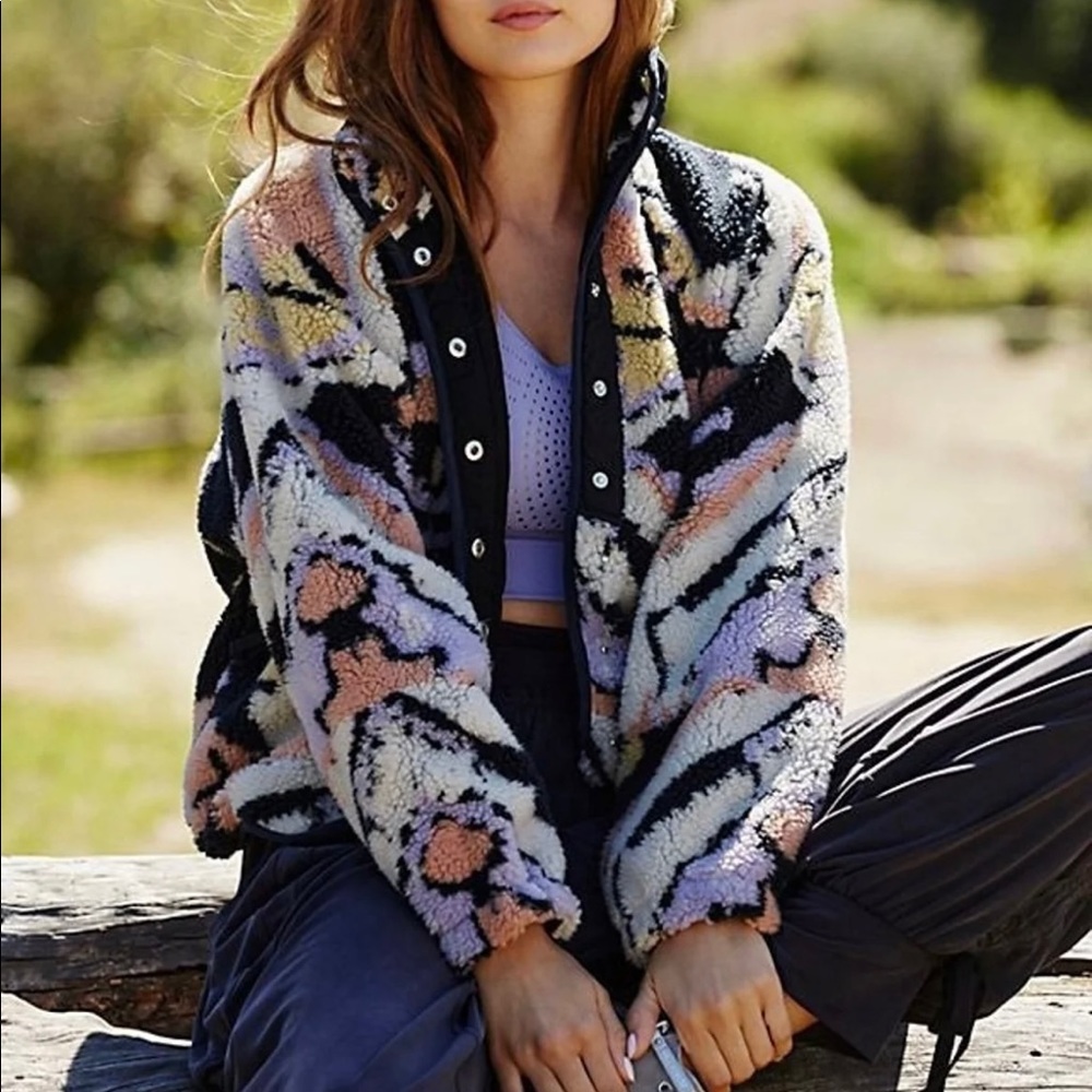Free People FP Movement Rocky Ridge Jacket Black
